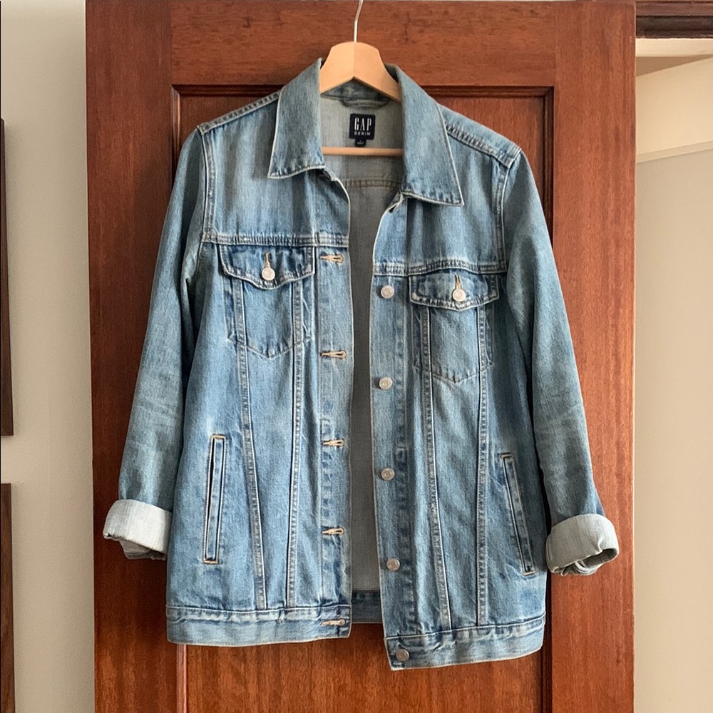 GAP Longline Denim Jacket Small